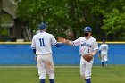 Baseball vs CGA  Wheaton College Baseball vs Coast Guard Academy during game one of the NEWMAC semi-finals playoffs. - (Photo by Keith Nordstrom) : Wheaton, baseball, NEWMAC